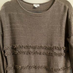Taupe sweater by J Jill